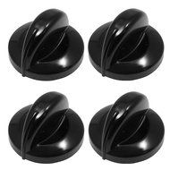 Indesit PV604BK Oven Cooker Hob Control Knob Switch (Black / Anthracite, Pack of 4)