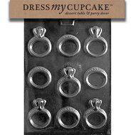 Dress My Cupcake Chocolate Candy Mold, Engagement/Wedding Ring, Wedding