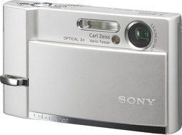 Sony Cybershot DSCT30 7.2MP Digital Camera with 3x Super SteadyShot Stabilization Zoom N4