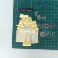 3D Large Castle Silicone Cake Decorating Moulds, Sugarcraft Fondant Gunpaste Cake Decoration Cupcake Topper Icing... N3