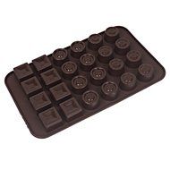 Webake 24-Cavity Silicone Chocolate Molds, Candy Molds, 2 Pack, 3 Different Shapes