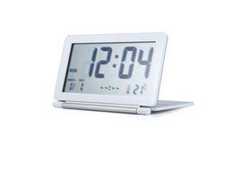 Erasky Calendar Alarm Clock LCD Display Date Time Temperature Travel Desk Alarm Clock Timer Thermometer Snooze... N2