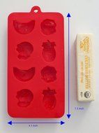 Zoie + Chloe Silicone Ice Tray &amp; Mold for Gummy Bear, Jello, Chocolate, Soap, Crayon and More! N5