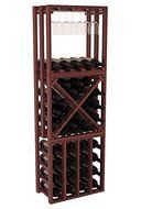 Wine Racks America Redwood Lattice Stacking Cube 3 Piece Set. 13 Stains to Choose From!