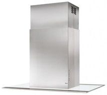 Best ICF6IQ100SB 40" Intesa Island Mount Chimney Hood with 600 CFM Internal Blower iQ Blower System Heat Sentry...