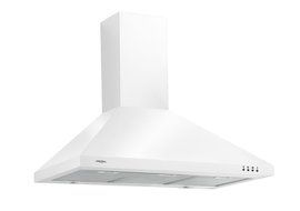 Ancona WPPW430 Wall-Mounted Classic Pyramid Style Convertible Range Hood, 30-Inch, White N9