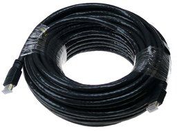 NTW 75 ft. True Plenum HDMI cable (CMP rated), 24 AWG, Gold plated Connector, with Redmere chipset Made in USA...
