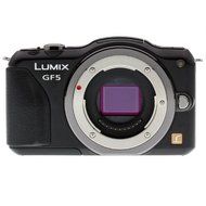Panasonic DMC-GF5 12 MP Compact System Camera with 3-Inch Touch Screen BODY ONLY (Black)