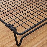 Y&amp;XL&amp;H Collapsible Cake Cooling Rack for Cake Bread Cupcake Baking Tool Nonstick Coated Black Color N5