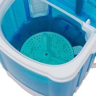 Della Electric Small Mini Portable Compact Washer Washing Machine (8.8 LB Capacity), Blue