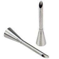 BleuMoo Long Piping Icing Nozzles Tip Pastry Bag Cake Cupcake Sugarcraft Decorating Tool N7
