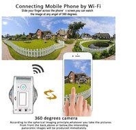 Best to Buy 360 Degree Panoramic Action camera Waterproof 30fps 230&deg; Large Lens Dual Lens Wifi 1080P FHD 1400mAh...
