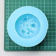 Y&amp;XL&amp;H Round Rose Box Soft Clay Resin Jewelry Box Chocolate Silicone Molds,Decoration Tools Bakeware N5