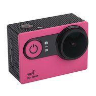 Choice Goods 2.0inch 12MP Wifi 170 Degree Wide Angle FULL HD 1080P Waterproof Sport Action Camera - Rose N2