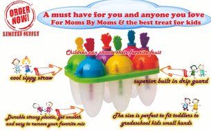 Best Do It Yourself Fruit Popsicle Molds Loved By All Kids - Popsicle Makers Lollipop Candy Chocolate Mold Ice... N6