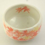 Japanese Matcha Bowl (Chawan) / Cute Size / Japanese Maple N2