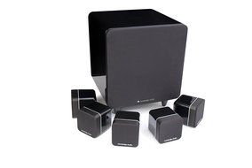 Cambridge Audio Minx S315 5.1 Home Cinema System, High Gloss Black
