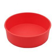TFDSY 8&quot;/9&quot; Round Premium Silicone Non Stick Cake Mold Pan Bakeware (9&quot;)