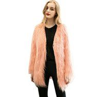 Outerwear,Morecome Ladies Warm Faux Fur Fox Coat Jacket Winter Outerwear N11