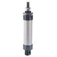 Pneumatic Cylinder - TOOGOO(R) Double Action Single Rod Pneumatic Cylinder MAL 25 x 50 N2