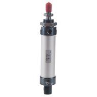 Pneumatic Cylinder - TOOGOO(R) Double Action Single Rod Pneumatic Cylinder MAL 25 x 50 N3