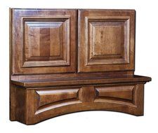 Arched Valance Mantel Hood Front, 30 x 24, Maple - by Castlewood