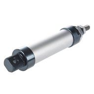 Pneumatic Cylinder - TOOGOO(R) Double Action Single Rod Pneumatic Cylinder MAL 25 x 50 N4