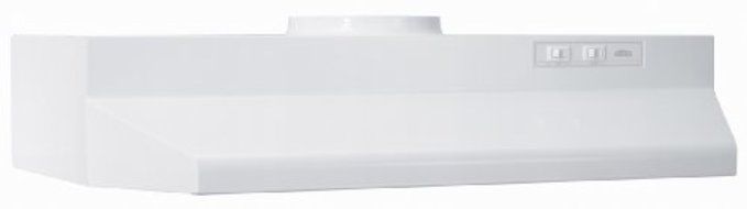 30 In. Two-Speed Ducted Under Cabinet Range Hood - Monochromatic White