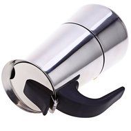 6-Cup Stovetop Espresso Maker Italian Moka Coffee Pot - Best Polished Stainless Steel Coffee Percolator with Permanent... N5
