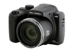BELL+HOWELL B35HDZ 20.0MP Superzoom Bridge Digital Camera with HD Video &amp; 35X Wide-Angle Optical Zoom N3