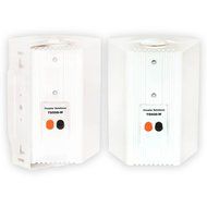 Theater Solutions TS5ODW Indoor or Outdoor Speakers Weatherproof Mountable White 3 Pair Pack N4