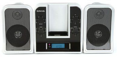 Craig Electronics CMB3216 iCRAIG Micro System with Digital PLL FM Stereo Radio