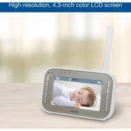 VTech VM343 Safe &amp; Sound Video Baby Monitor with Night Vision, Pan/Tilt/Zoom and Two-Way Audio N4