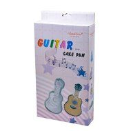 Ckeyin &reg; Aluminum Alloy Guitar Shape Musical Instruments Cake Pan Fondant Birthday Cake Mold Mould Baking Decorating... N3
