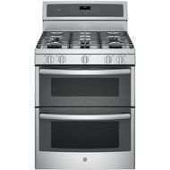 GE PGB980ZEJSS 30" Stainless Steel Gas Sealed Burner Double Oven Range