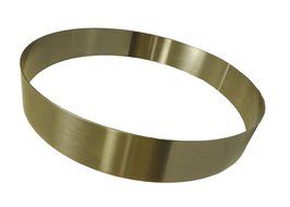 Allied Metal CRS9138 Stainless Steel Cake Ring with Smooth Deburred Edge, 9 by 1-3/8-Inch