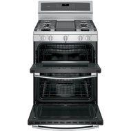 GE PGB980ZEJSS 30" Stainless Steel Gas Sealed Burner Double Oven Range N2