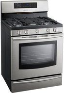 Samsung FX710BGS 30" Stainless Steel Gas Sealed Burner Range - Convection