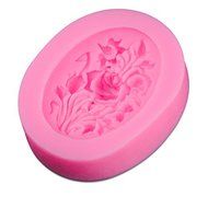 Peony Flower Shaped Food Grade Silicone Mold by uGen! Soap Ice Cake Mold. Sugarcraft Chocolate Candy Fondant Press...