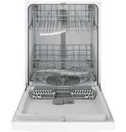 GE 24" White Built-In Dishwasher N15