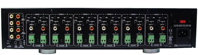AudioSource AMP 1200 12-Channel Audio Distribution Amplifier (Black)