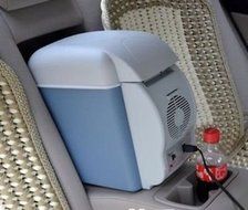 NEW 7.5L 12v Mini Fridge Compact Cooler Warmer Blue Car Small Refrigerator
