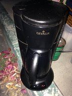 Gevalia 8 Cup Black Thermal Carafe Coffee Maker