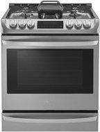 LG LSG4513ST 30&quot; Stainless Steel Gas Slide-In Sealed Burner Range - Convection