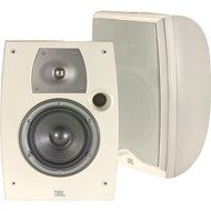 JBL Northridge N26AW II 2-way, 6" Weather-Resistant Bookshelf Speakers - Off White (Pair)