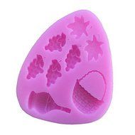 Sher Grapes /Wine Type Candy Fondant Cake Molds For The Kitchen Baking Molds N3