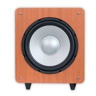 Acoustic Audio CS-PS10-C Front Firing Subwoofer (Cherry) N10