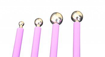 FOUR-C Steel Ball Tools Cake Modeling Tools Cake Tools Color Purple N2