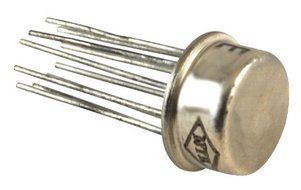 INTEGRATED CIRCUIT DIFFERENTIAL VIDEO AMPLIFIER 10 PIN CAN