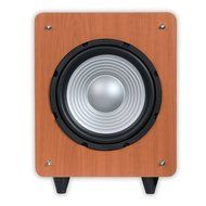Acoustic Audio CS-PS10-C Front Firing Subwoofer (Cherry) N12